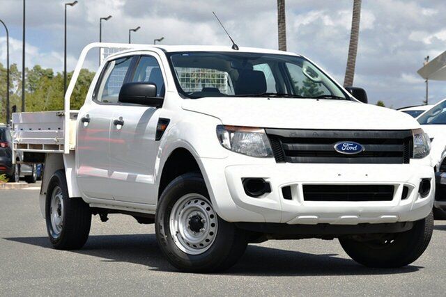 Used Ford Ranger PX XL North Lakes, 2013 Ford Ranger PX XL White 6 Speed Sports Automatic Cab Chassis