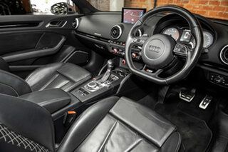 2015 Audi S3 8V MY15 S Tronic Quattro Glacier White 6 Speed Sports Automatic Dual Clutch Cabriolet