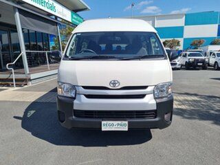 2019 Toyota HiAce KDH223R Commuter High Roof Super LWB White 4 speed Automatic Bus