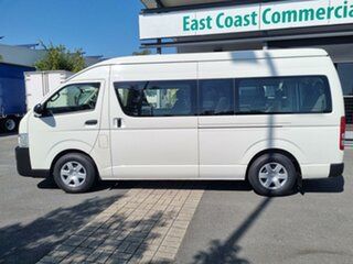 2019 Toyota HiAce KDH223R Commuter High Roof Super LWB White 4 speed Automatic Bus
