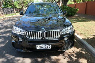 2015 BMW X5 F15 xDrive40d Black 8 Speed Sports Automatic Wagon.