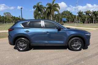2017 Mazda CX-5 KF4W2A Touring SKYACTIV-Drive i-ACTIV AWD Eternal Blue 6 Speed Sports Automatic.
