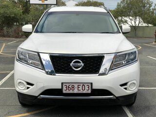 2013 Nissan Pathfinder R52 MY14 ST X-tronic 2WD White 1 Speed Constant Variable Wagon