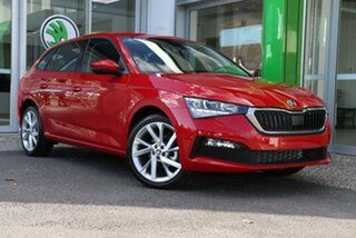 2023 Skoda Scala NW MY23.5 85TSI DSG Ambition Velvet Red 7 Speed Sports Automatic Dual Clutch