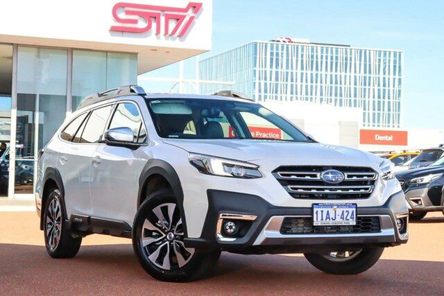 Demo Subaru Outback B7A MY23 AWD Touring CVT XT Osborne Park, 2023 Subaru Outback B7A MY23 AWD Touring CVT XT Crystal White 8 Speed Constant Variable Wagon