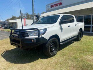 2018 Toyota Hilux GUN126R MY17 SR (4x4) 6 Speed Automatic Dual Cab Chassis.