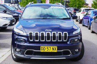 2015 Jeep Cherokee KL MY15 Limited Blue 9 Speed Sports Automatic Wagon
