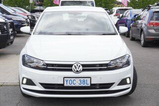 2019 Volkswagen Polo AW MY20 85TSI Comfortline White 6 Speed Manual Hatchback.