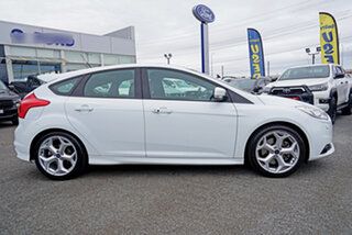 2012 Ford Focus LW MkII ST White 6 Speed Manual Hatchback