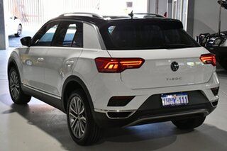 2022 Volkswagen T-ROC A11 MY22 110TSI Style Pure White 8 Speed Sports Automatic Wagon