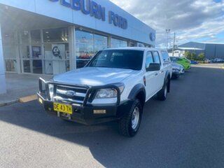 2011 Ford Ranger XL White Manual Double Cab Pick Up.