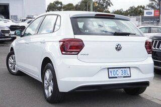 2019 Volkswagen Polo AW MY20 85TSI Comfortline White 6 Speed Manual Hatchback
