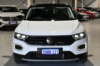 2022 Volkswagen T-ROC A11 MY22 110TSI Style Pure White 8 Speed Sports Automatic Wagon.
