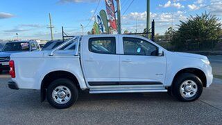 2012 Holden Colorado RG LX (4x2) White 5 Speed Manual Crew Cab Chassis