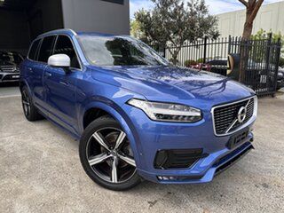2018 Volvo XC90 L Series MY19 D5 Geartronic AWD R-Design Blue 8 Speed Sports Automatic Wagon.