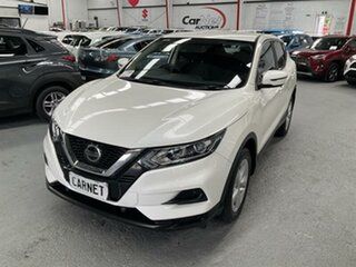 2019 Nissan Qashqai J11 MY18 ST White Continuous Variable Wagon.