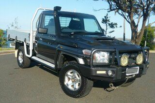 2014 Toyota Landcruiser VDJ79R MY13 GXL Grey 5 Speed Manual Cab Chassis.