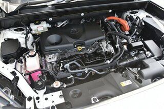 2019 Toyota RAV4 Axah54R GX eFour Glacier White 6 Speed Constant Variable Wagon Hybrid