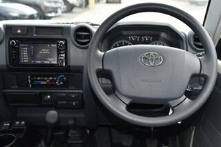 2023 Toyota Landcruiser VDJ76R Workmate White 5 Speed Manual Wagon