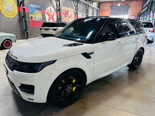 2013 Land Rover Range Rover Sport L494 MY14.5 HSE White 8 Speed Sports Automatic Wagon