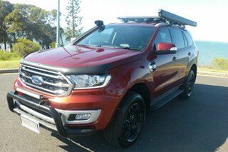 2019 Ford Everest UA II 2020.25MY Trend Red 10 Speed Sports Automatic SUV