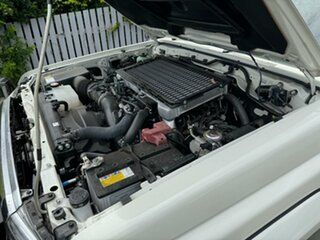 2022 Toyota Landcruiser VDJ79R GXL White 5 Speed Manual Cab Chassis