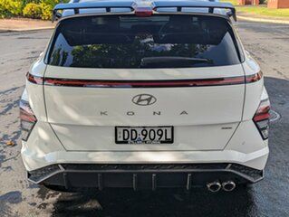 2023 Hyundai Kona SX2.V1 MY24 Hybrid D-CT 2WD Premium N Line Atlas White 6 Speed