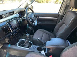 2018 Toyota Hilux GUN126R SR5 Double Cab Glacier White 6 Speed Manual Utility