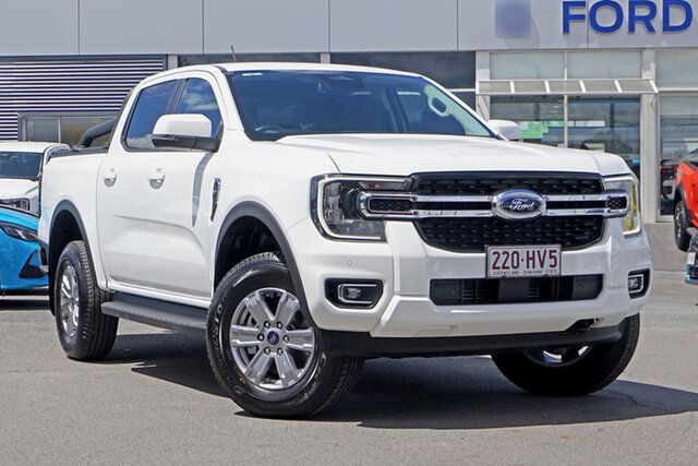 Used Ford Ranger PY 2022MY XLT Springwood, 2022 Ford Ranger PY 2022MY XLT White 10 Speed Sports Automatic Double Cab Pick Up