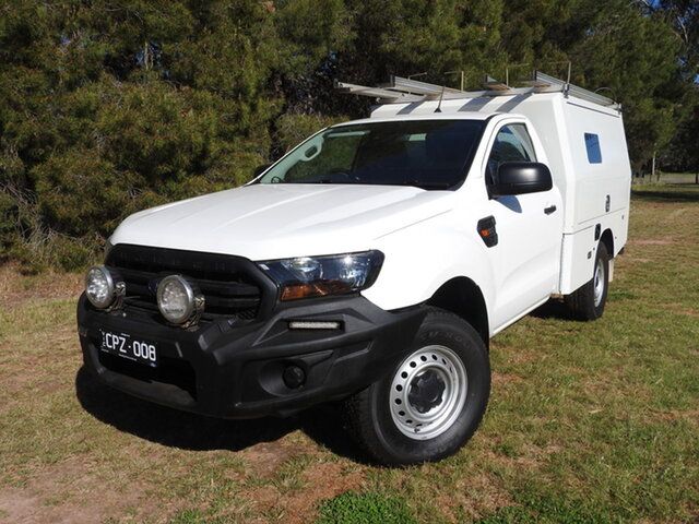 Used Ford Ranger PX MkIII 2020.25MY XL Bendigo, 2019 Ford Ranger PX MkIII 2020.25MY XL White 6 Speed Sports Automatic Single Cab Chassis