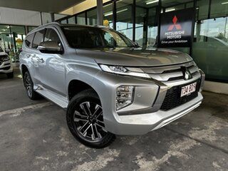 2021 Mitsubishi Pajero Sport QF MY21 Exceed Sterling Silver 8 Speed Sports Automatic Wagon