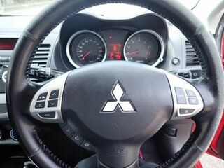 2010 Mitsubishi Lancer CJ MY10 Activ Sportback Maroon 6 Speed CVT Auto Sequential Hatchback