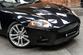 2007 Jaguar XKR X150 Midnight Black 6 Speed Sports Automatic Convertible