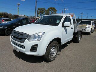 2017 Isuzu D-MAX TF MY15.5 SX (4x4) White 5 Speed Automatic Cab Chassis