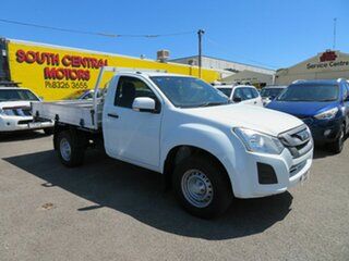 2017 Isuzu D-MAX TF MY15.5 SX (4x4) White 5 Speed Automatic Cab Chassis.