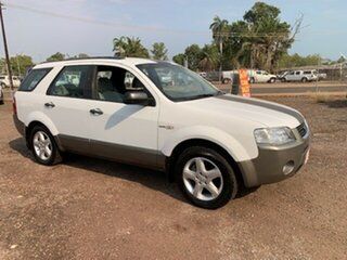 2006 Ford Territory TS White 4 Speed Auto Active Select Wagon.