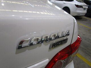 2013 Toyota Corolla ZRE152R Ascent Sport White 4 Speed Automatic Sedan