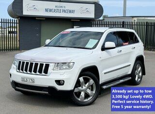 2013 Jeep Grand Cherokee WK MY2013 Limited White 5 Speed Sports Automatic Wagon