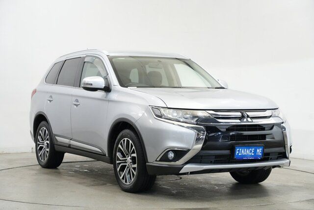 Used Mitsubishi Outlander ZK MY16 LS 4WD Victoria Park, 2016 Mitsubishi Outlander ZK MY16 LS 4WD Silver 6 Speed Constant Variable Wagon