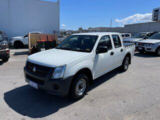 2007 Holden Rodeo RA MY06 Upgrade DX White 5 Speed Manual Crew Cab Pickup