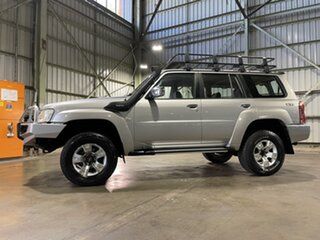2010 Nissan Patrol GU 7 MY10 ST Silver 5 Speed Manual Wagon.