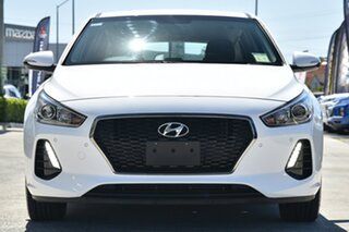 2018 Hyundai i30 PD MY18 Active D-CT White 7 Speed Sports Automatic Dual Clutch Hatchback