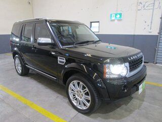 2012 Land Rover Discovery 4 Series 4 MY12 SDV6 CommandShift HSE Black 6 Speed Sports Automatic Wagon.