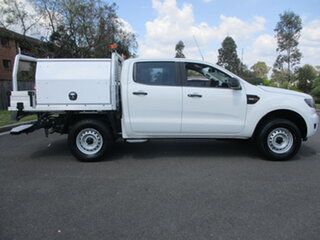 2016 Ford Ranger PX MkII XL 2.2 Hi-Rider (4x2) White 6 Speed Automatic Crew Cab Chassis