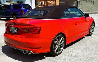 2014 Audi S3 8V MY15 S Tronic Quattro Red 6 Speed Sports Automatic Dual Clutch Cabriolet