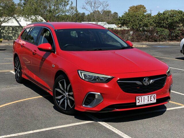 Used Holden Commodore ZB MY18 RS Sportwagon Chermside, 2018 Holden Commodore ZB MY18 RS Sportwagon Red 9 Speed Sports Automatic Wagon
