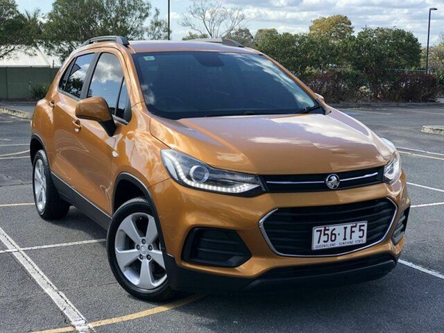 Used Holden Trax TJ MY17 LS Chermside, 2017 Holden Trax TJ MY17 LS Orange 6 Speed Automatic Wagon
