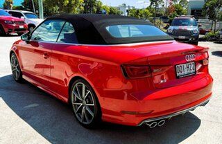 2014 Audi S3 8V MY15 S Tronic Quattro Red 6 Speed Sports Automatic Dual Clutch Cabriolet