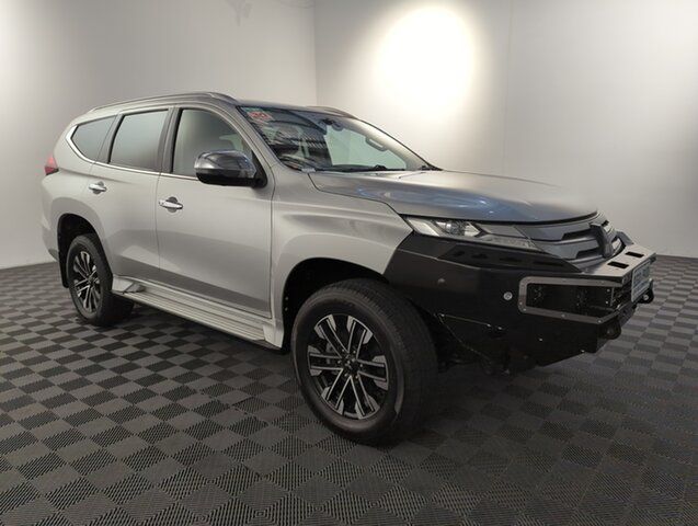 Used Mitsubishi Pajero Sport QF MY21 Exceed Acacia Ridge, 2020 Mitsubishi Pajero Sport QF MY21 Exceed Sterling Silver 8 speed Automatic Wagon