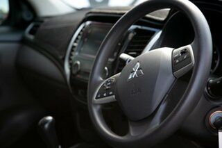 2018 Mitsubishi Triton MR MY19 GLX+ Double Cab White 6 Speed Manual Utility
